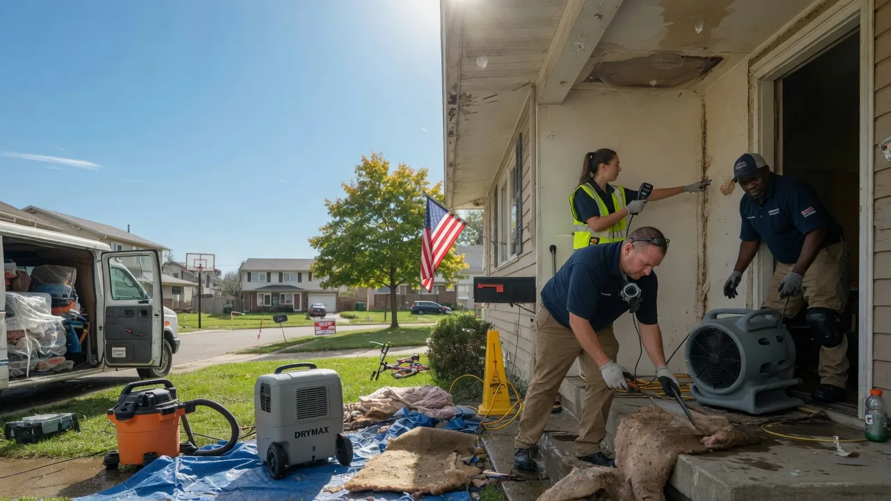 Water Damage Restoration in Union, IL near me